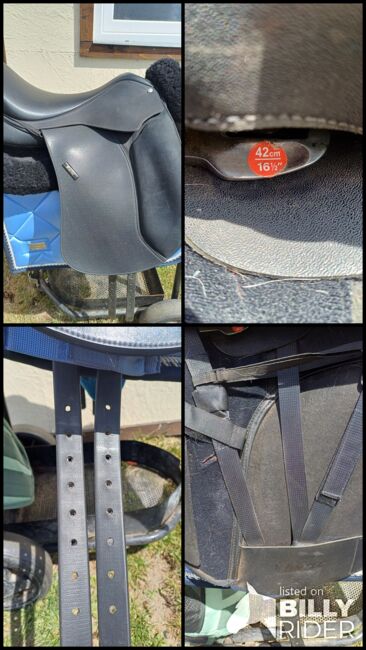 Wintec 500 Dressursattel 16,5" hart + cair, Wintec 500 hart, Double J Ranch , Dressursattel, Luckenwalde, Abbildung 8