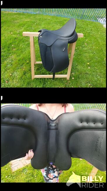 Wintec 500 Dressur, Wintec 500, Kristin Schanze, Dressage Saddle, Schülp, Image 3