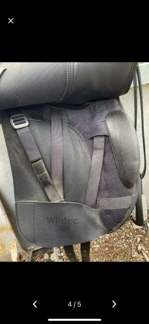 Wintec 500 Hart 17 Zoll, Wintec  500 Hart, Stefanie Hiptmair, Dressage Saddle, Ried im Traunkreis, Image 2