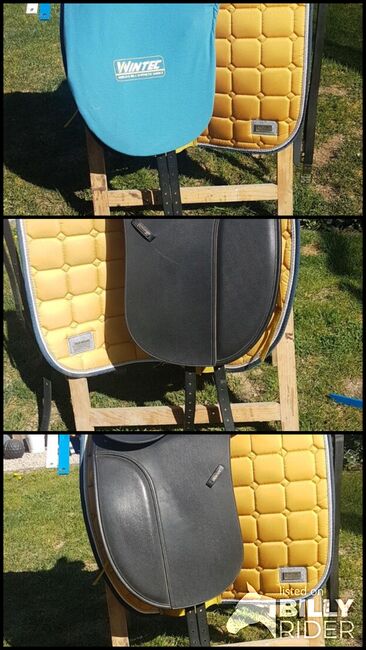 Wintec DR mit Cair und 3 Kopfeisen, Wintec Dressur, Gaby, Dressage Saddle, Kelberg , Image 4