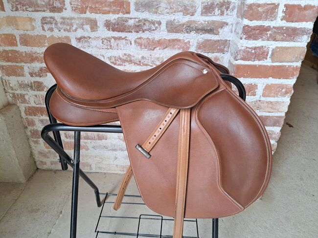 wintec springsattel 17.5/18 Zoll in cognac, wintec 500 jump, Annika , Jumping Saddle, St.veit/gölsen, Image 2