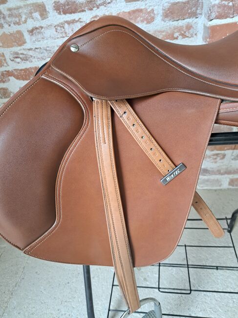 wintec springsattel 17.5/18 Zoll in cognac, wintec 500 jump, Annika , Jumping Saddle, St.veit/gölsen, Image 7