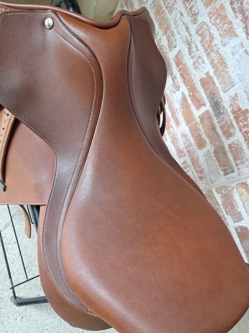 wintec springsattel 17.5/18 Zoll in cognac, wintec 500 jump, Annika , Jumping Saddle, St.veit/gölsen, Image 5