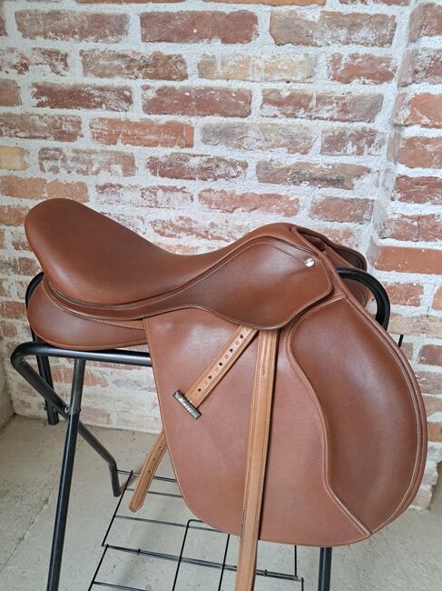 wintec springsattel 17.5/18 Zoll in cognac, wintec 500 jump, Annika , Jumping Saddle, St.veit/gölsen, Image 4