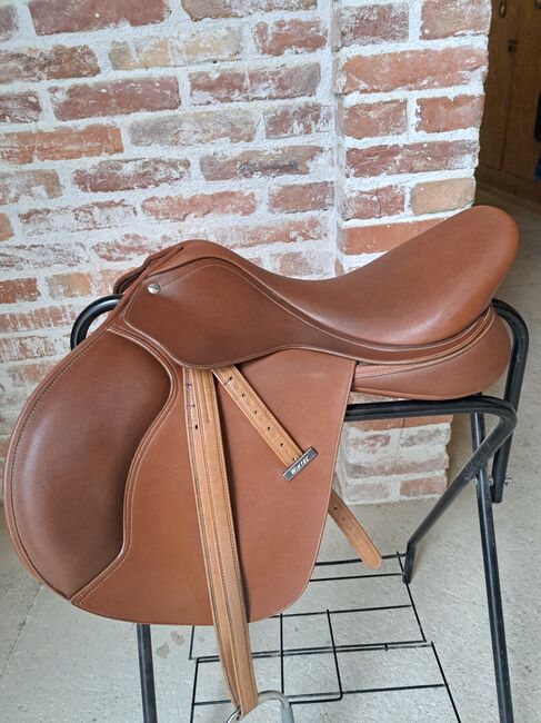 wintec springsattel 17.5/18 Zoll in cognac, wintec 500 jump, Annika , Jumping Saddle, St.veit/gölsen, Image 10