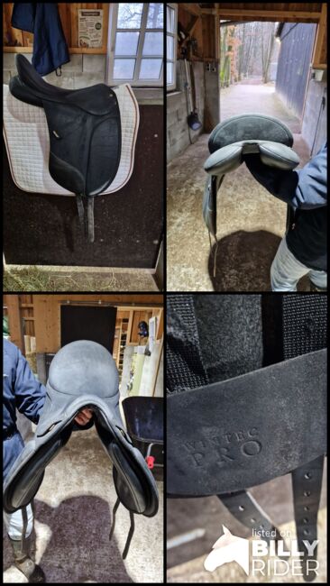 Wintec Pro Dressursattel 17,5 Zoll, Wintec, K. Werner, Dressage Saddle, Westerwalsede, Image 16