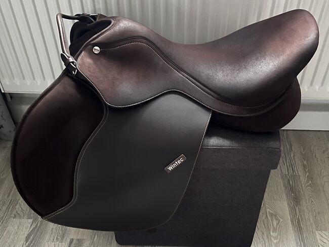 Wintec Pro Jump Springsattel braun// 17 Zoll/ Cair+fit Solution, Wintec Pro Jump, Ev, Jumping Saddle, Friedland   , Image 4