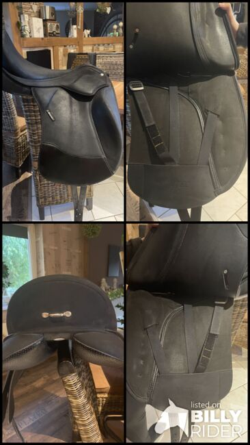 Wintec Pro Sattel Contourbloc Dressur 18 Zoll mit Cair, Wintec Contourbloc, Celine Maldet, Dressage Saddle, Ilsenburg OT Drübeck, Image 7