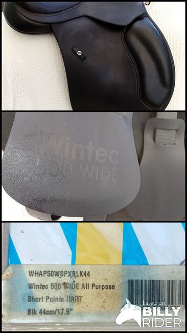 Wintec saddle, Wintec 500 wide, Mary Goodrich , Vielseitigkeitssattel (VS), Northampton , Abbildung 4