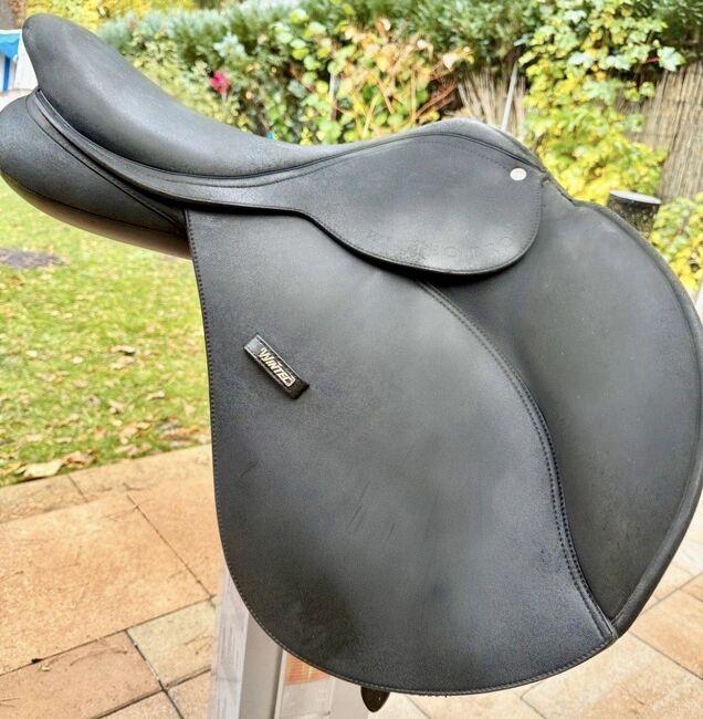 Wintec Springsattel 17 Zoll, Wintec 500 pro Jump, Pia Pfaffmann, Jumping Saddle, Falkensee