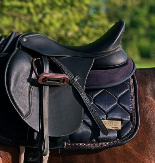 Wintec VS Sattel (500 hart/CAIR System) 17,5, Wintec  Wintec 500 Hart/CAIR System VS, Mia Heinl, Vielseitigkeitssattel (VS), Gießen 