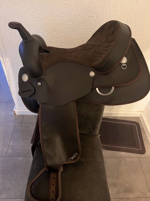 Wintec Westernsattel braun 16, Wintec Westernsattel, Stefanie , Western Saddle, Blumberg , Image 9