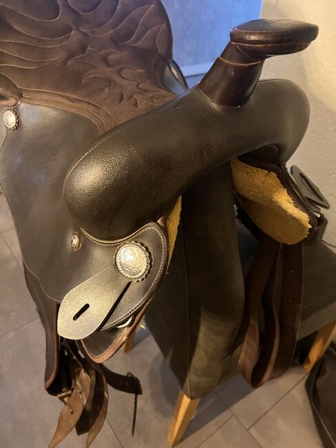 Wintec Westernsattel braun 16, Wintec Westernsattel, Stefanie , Western Saddle, Blumberg , Image 10