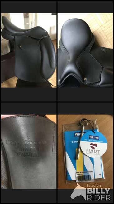 Wintec Wide 500 Dressur 17 Zoll HART, Wintec Wide 500 Dressur, Simone, Dressage Saddle, Tribsees, Image 10