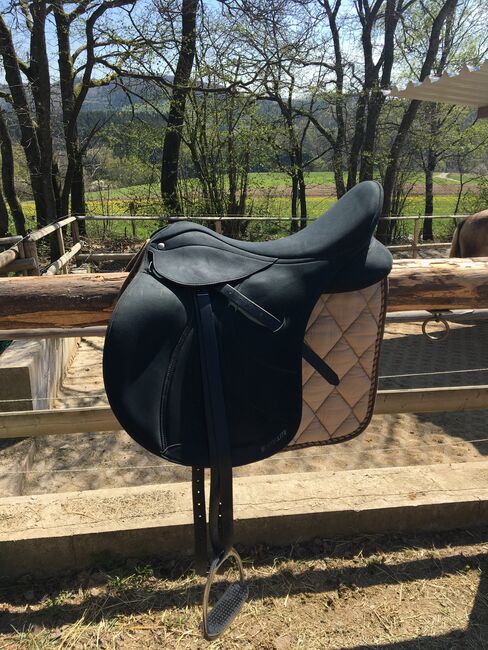 Wintec Winteclite D‘Lux VS mit Cair 18“, Wintec Winteclite D‘Lux VS, Jolie Tietze, All Purpose Saddle, Siegen, Image 6