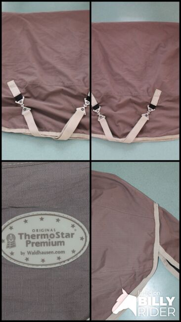 Winter-Decke "Thermo-Star Premium" Waldhausen Gr. 155, Waldhausen Thermo Star Premium, Pferdenaerin, Horse Blankets, Sheets & Coolers, Altötting, Image 11