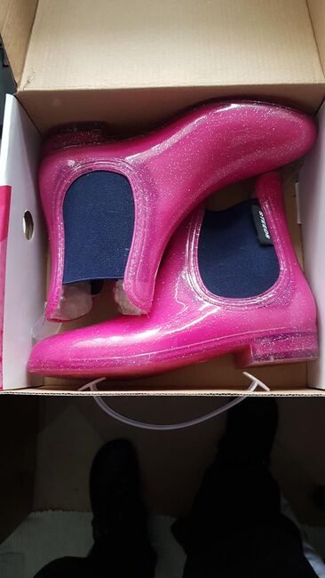 Winterstiefelette, Steeds Glitzer Fuchsia, Nicole Jacobs, Jodhpur Boots, Langenfeld , Image 2