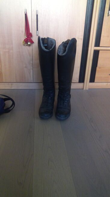 Winterreitstiefel, Lammfell Milano Felix Bühler 38, privat, Riding Boots, friedrichsthal, Image 3