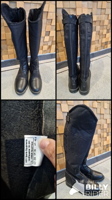 Winterreitstiefel HKM Sport Gr. 39, HKM Sport, Birgit, Riding Boots, Geiersberg, Image 6