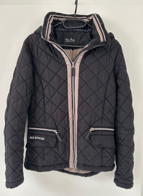 Winter Reitjacke Felix Bühler schwarz Größe S mit abnehmbarer Kapuze, Felix Bühler, Imke, Shirts & Tops, Solingen
