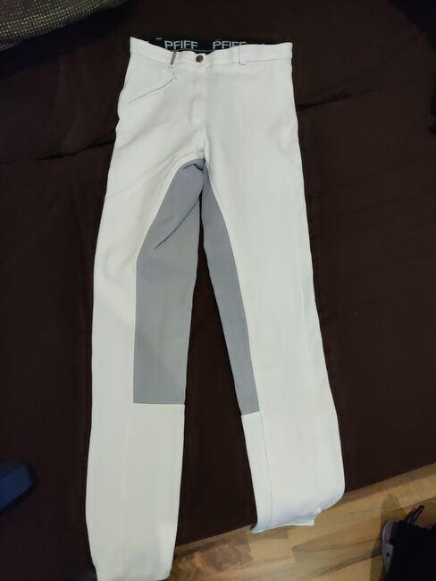 Weiße Vollbesatz-Reithose, Pfiff, Daniela, Breeches & Jodhpurs, Kassel, Image 2