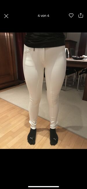 Weiße Tunier Reithose von hkm, HKM, Dr Frauke  Mehrhoff, Breeches & Jodhpurs, Gladbeck, Image 4