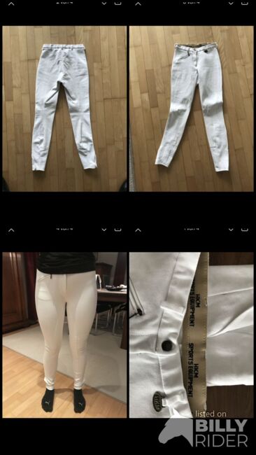 Weiße Tunier Reithose von hkm, HKM, Dr Frauke  Mehrhoff, Breeches & Jodhpurs, Gladbeck, Image 5