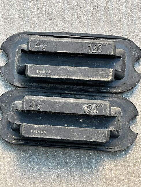 Steigbügeleinlagen mit Grip 12cm, Taiwan, Ramona, Siodło akcesoria, Gunzenhausen, Image 2