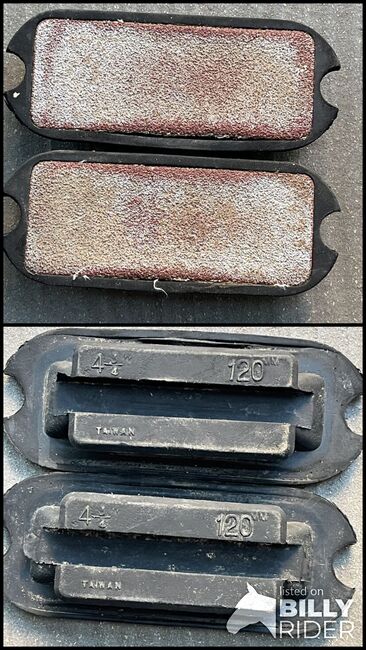 Steigbügeleinlagen mit Grip 12cm, Taiwan, Ramona, Siodło akcesoria, Gunzenhausen, Image 3
