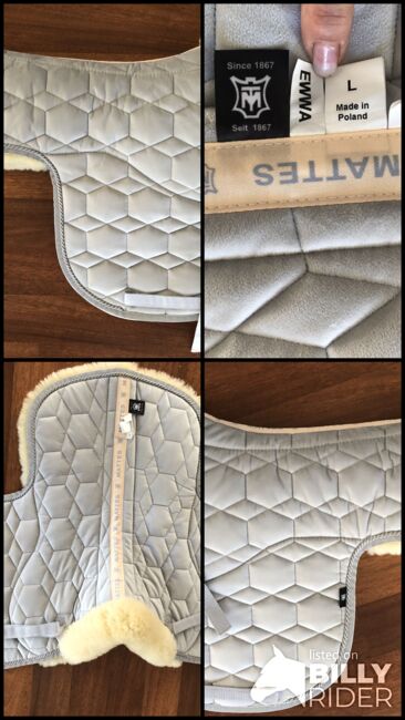 wNEU L VS Mattes Lammfell Satteldecke Reflex Schabracke Reflex L VS, Mattes Satteldecke , Yvonne , Saddle Accessories, Wächtersbach , Image 7