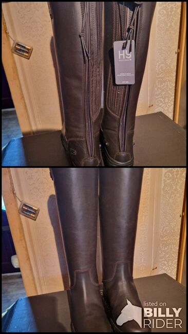 Women's brown boots, Hyland Waterford , Sue Robinson , Oficerki jeździeckie, Rayleigh, Image 3