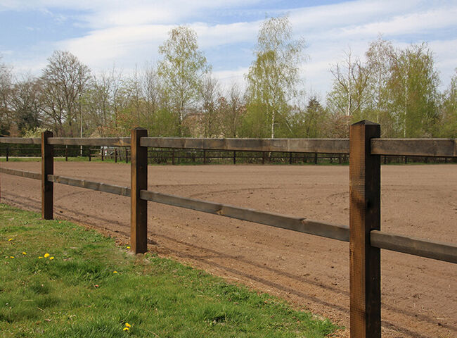 Holzzaun | Weidezaun | Gartenzaun | Zaun Holz, Rutjes Pferdenboxen und Zäume, Riding Arena, Goor, Image 4