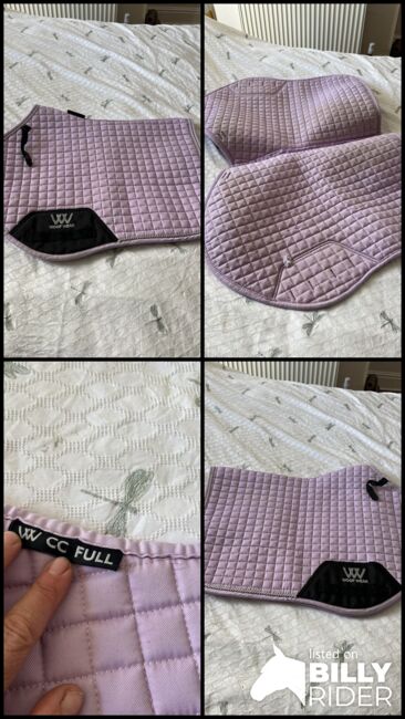 Woof Woof Full Lilac Saddle Pad, Woof Woof, Jeanette Alison Caw, Inne podkładki pod siodło, Sheffield, Image 5