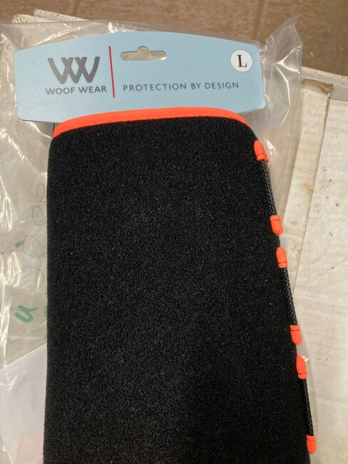 Woof Wear Fesselkopf Gamasche Neu Schwarz/Orange L, Woof Wear Training Wrap , Sascha, Gamaschen, Düsseldorf, Abbildung 3