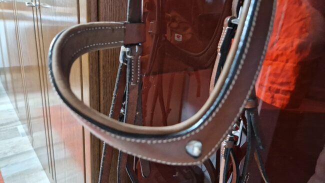 Worker-Trense braun, CHE -Classical Horse Equipment  Worker Trense, Stephanie Schmid , Bridles & Headstalls, Renningen, Image 3