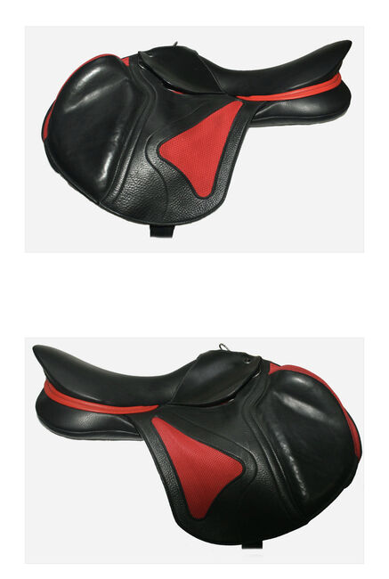 WOW Saddles Springsattel DMK Sattel 18“ rot schwarz Crosscountry, Wow Saddles  DMK CrossCountry , Springsattel , Siodła skokowe, Neumarkt , Image 2