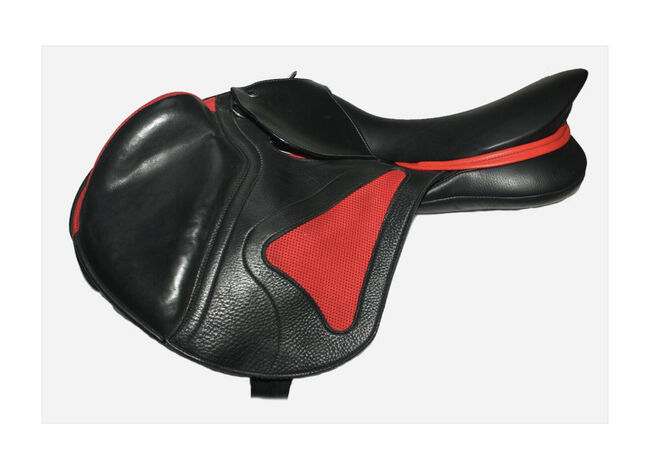 WOW Saddles Springsattel DMK Sattel 18“ rot schwarz Crosscountry, Wow Saddles  DMK CrossCountry , Springsattel , Siodła skokowe, Neumarkt , Image 3