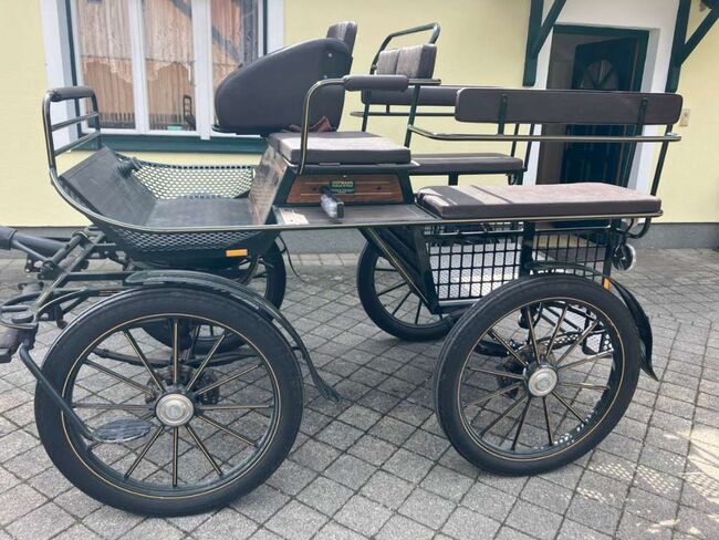 Marathonkutsche Einspänner/ Zweispänner mit Scheibenbremsen, Anna, Powozy konne, Muggendorf
