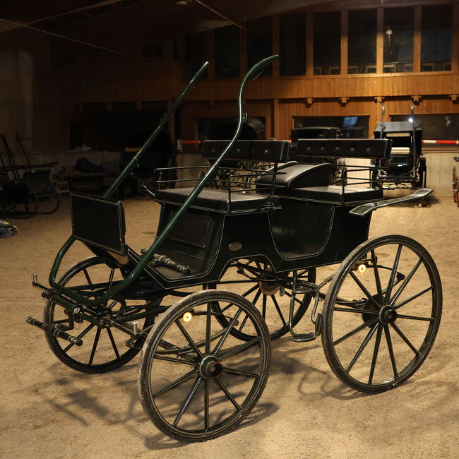 Kühnle Jagdwagen Ein/Zweispänner Scheibenbremsen Grün, Kühnle Jagdwagen, Niklas Jäger (2ndTrade e.K.), Powozy konne, Wolnzach