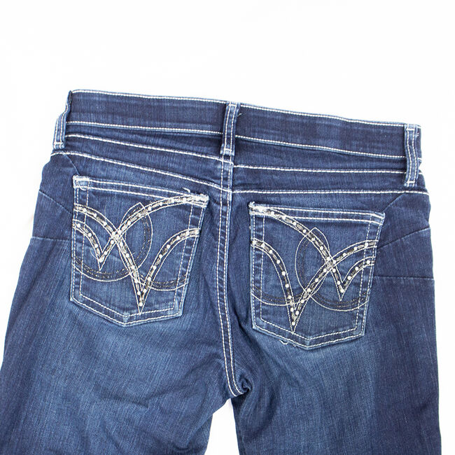 Wrangler Q-Baby Damen Reit-Jeans dunkelblau 3/4 X 34, Wrangler Q-Baby, myMILLA (myMILLA | Jonas Schnettler), Reithosen, Pulheim, Abbildung 5
