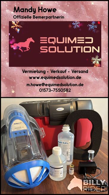 Vermietung: Nebutec SaHoMa II Pferdeinhalator, Nebutec SaHoMa II, Equimed Solution, Pielęgnacja konia, Marlow, Image 3