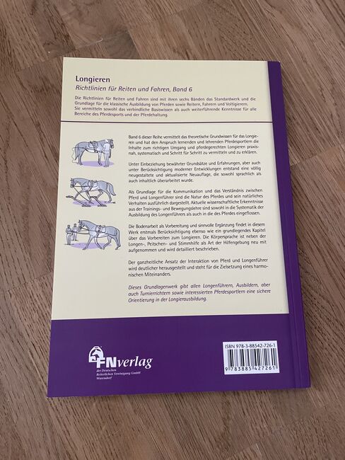 Richtlinien für Reiten und Fahren Band 6 longieren vom FN Verlag, FN Verlag , Karottenschubserin, Książki, Winnenden, Image 2