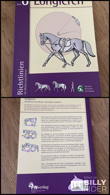 Richtlinien für Reiten und Fahren Band 6 longieren vom FN Verlag, FN Verlag , Karottenschubserin, Książki, Winnenden, Image 3