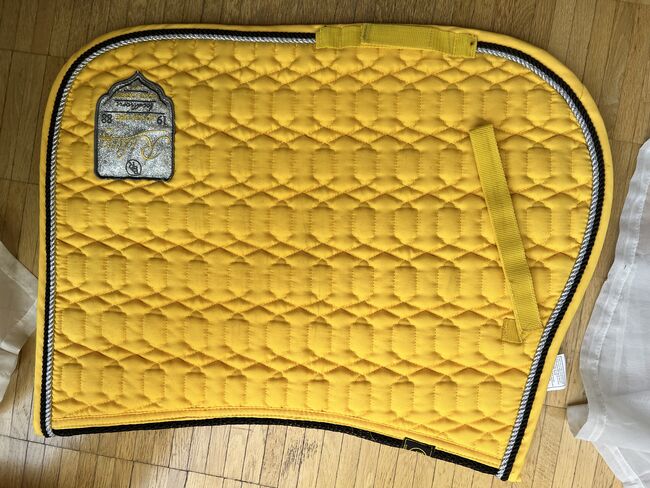 Gelbe BR-Schabracke zu verkaufen, BR, Anastasia M. , Dressage Pads, Heidelberg