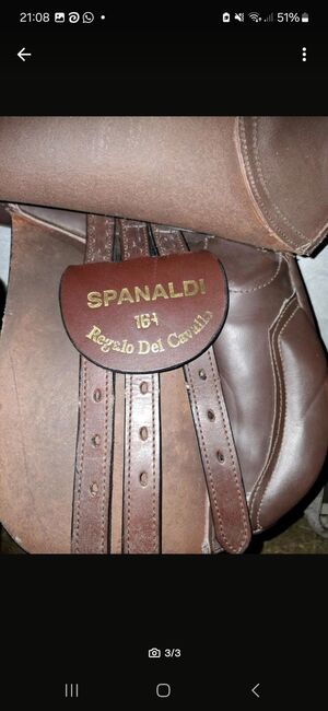 Sattel 17,5, Spanaldi, Christina , All Purpose Saddle, Aken, Image 2