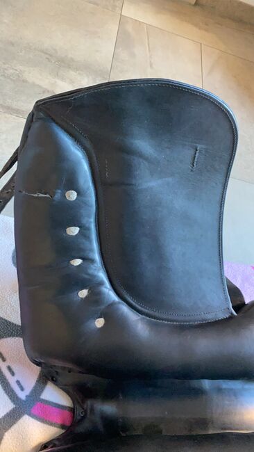 Sattel 17“, Albion Platin, Danni Huber, Dressage Saddle, Berkheim, Image 19