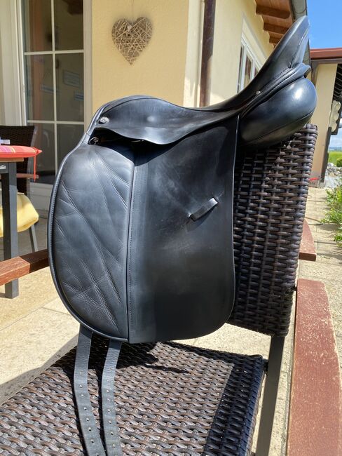 Sattel 17“, Albion Platin, Danni Huber, Dressage Saddle, Berkheim