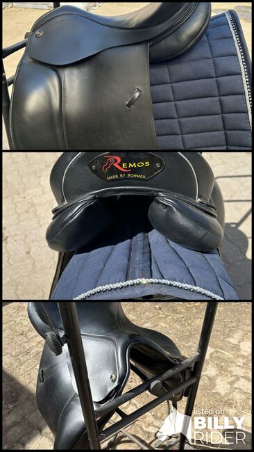 Sattel Sommer, Sommer  Remus, Regine Schneider, Dressage Saddle, Hamburg, Image 4