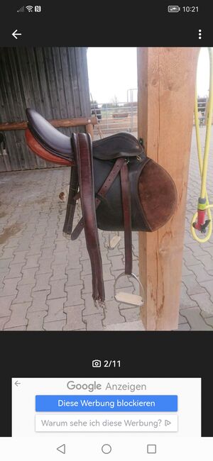 Sattel Braun/Cognac, LU, All Purpose Saddle, Buchloe, Image 6