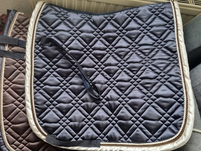 Schabracke Eskadron DL blau, Eskadron , Annika , Dressage Pads, Elbe